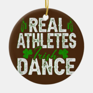 Irish Step Dance Girl Ireland Dancing Irish Dance Julgransprydnad Keramik