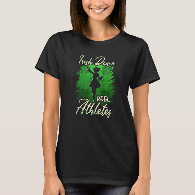 Irish Step Dance Girl Ireland Dancing Irish Dance T Shirt (Framsida)