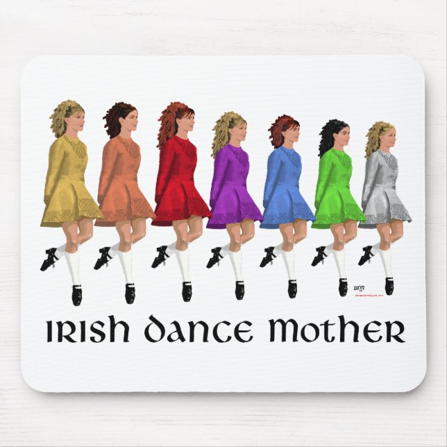 Irish Step Dance Mor - Rainbow Line Musmatta (Framsidan)