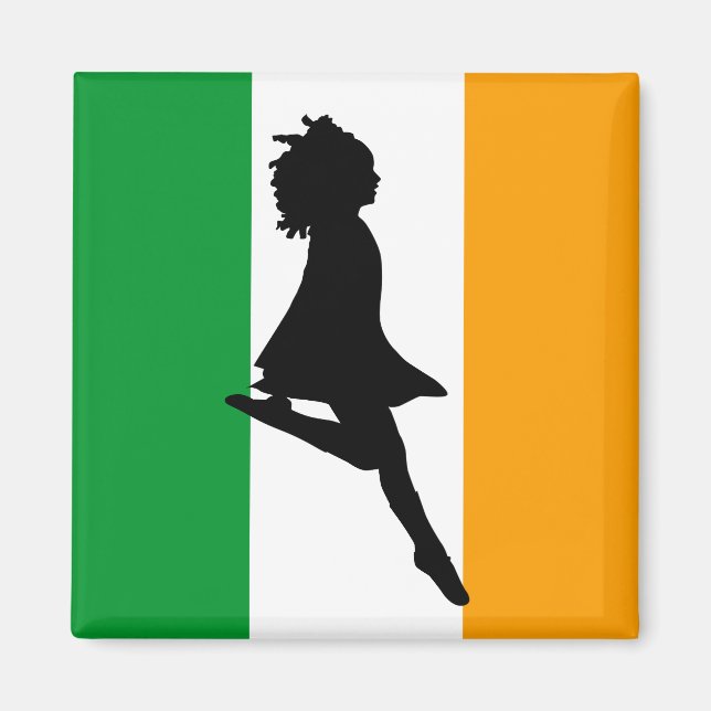 Irish Step Dancer Magnet (Framsidan)