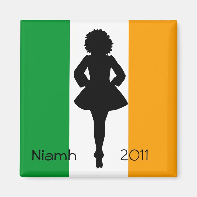 Irish Step Dancer Magnet (Framsidan)