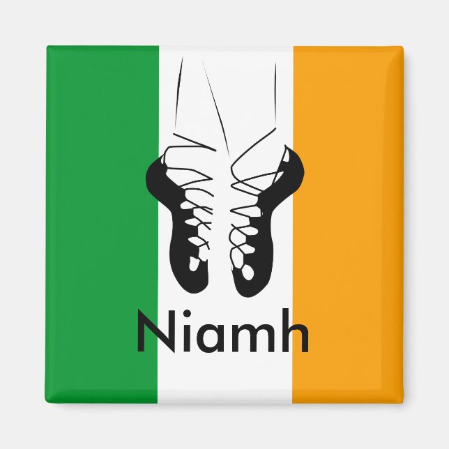 Irish Step Dancer Magnet (Framsidan)