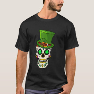 Irish Sugar Döskallars Paddys St patricks day Cala T Shirt
