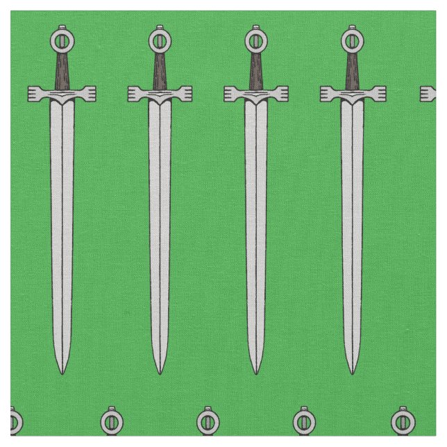 Irish Sword Tyg (Närbild)