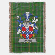 Irish Taaffe Jackar om Arm Family Crest Ireland