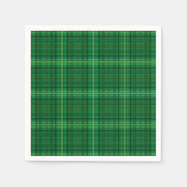 Irish Tartan Papprare Party Napkins Pappersservett