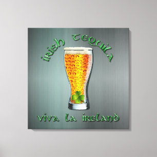 Irish Tequila - Viva la Ireland Canvastryck