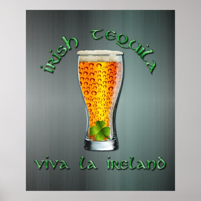 Irish Tequila - Viva la Ireland Poster (Framsidan)