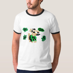 Irish Terrier bär grönt St Patrick T Shirt