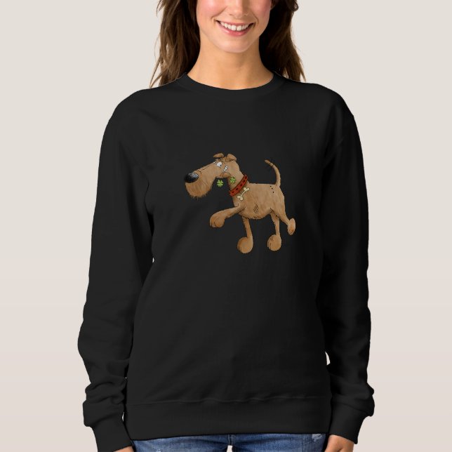 Irish Terrier   For Dog     T Shirt (Framsida)