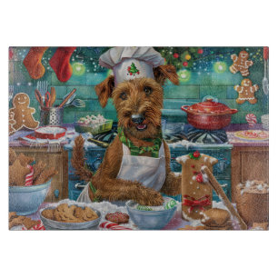 Irish Terrier Helgdag Baking: God jul