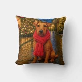 Irish Terrier Holiday  Kudde