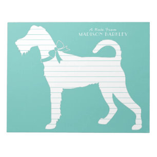 Irish Terrier Hund Puppy Anteckningsblock