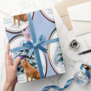 Irish Terrier jul Presentpapper