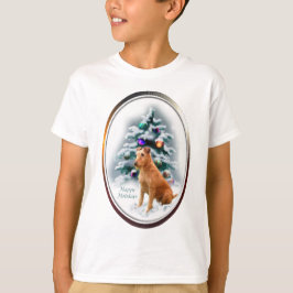 Irish Terrier-julklappar T-shirt