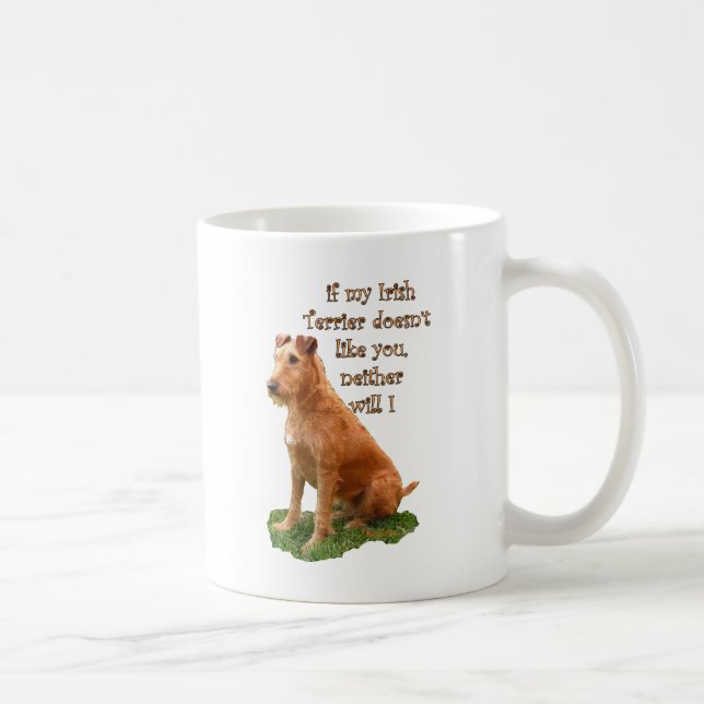 Irish Terrier Kaffemugg (Höger)
