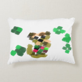  Irish terrier St Patrick's day fun Prydnadskudde