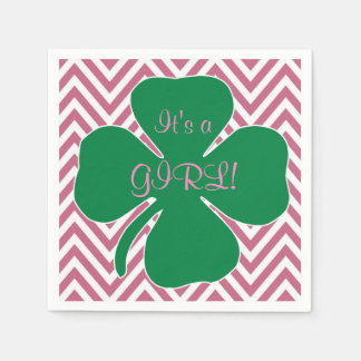 Irish ThBäste Girl Baby Shower Napkins Pappersservett