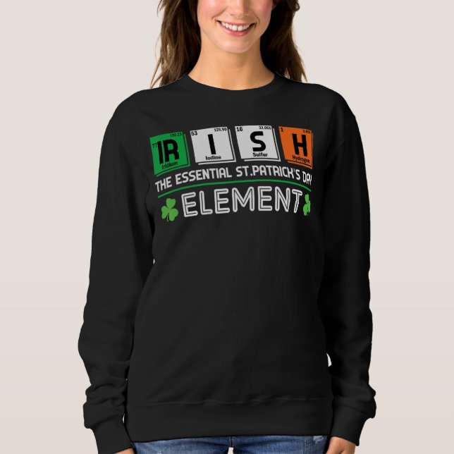 Irish The Essential St patrick's day Teach T Shirt (Framsida)