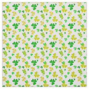 Irish three löv klöver mönster tyg