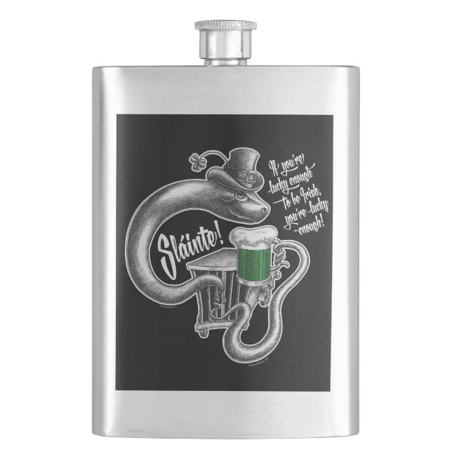 Irish Toast Hip-kolv Fickplunta (Framsidan)