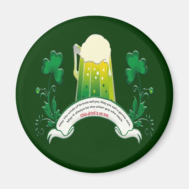 Irish Toast Magnet (Framsidan)