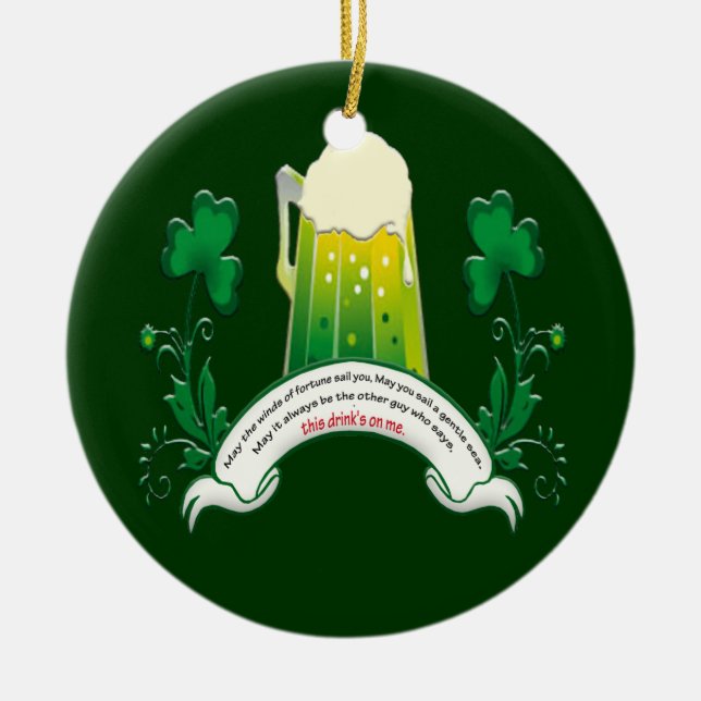 Irish Toast Ornament (Framsidan)
