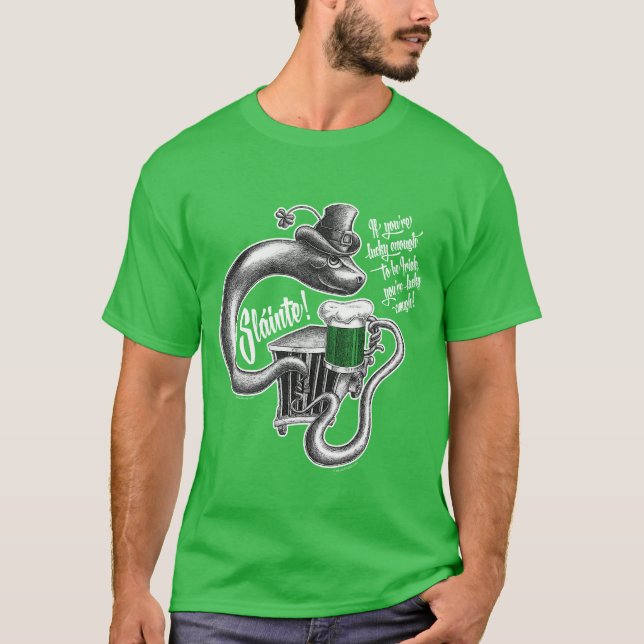 Irish Toast T-shirt (Framsida)