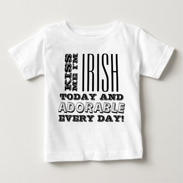 Irish Today, avskyvärd varje dag! Tee (Framsida)