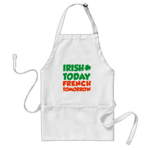 Irish Today Fransk Imorgon Apron Förkläde