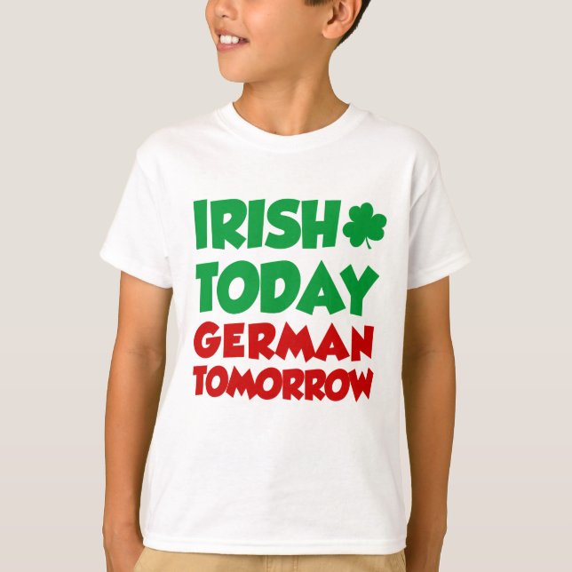 Irish Today German Imorgon Tee (Framsida)
