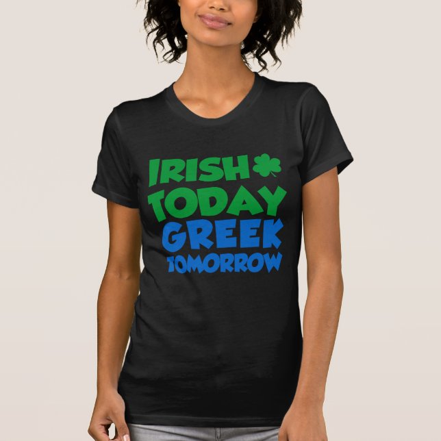 Irish Today Grekiska imorgon Tröja (Framsida)