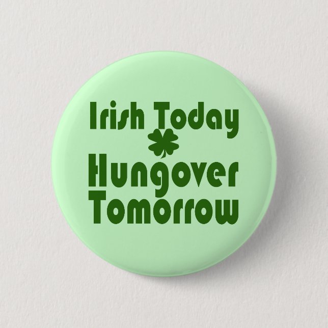 Irish Today Hungover imorgon Knapp (Framsida)