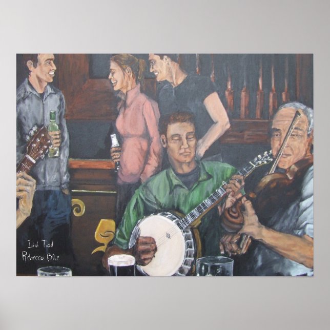 Irish Trad Poster (Framsidan)