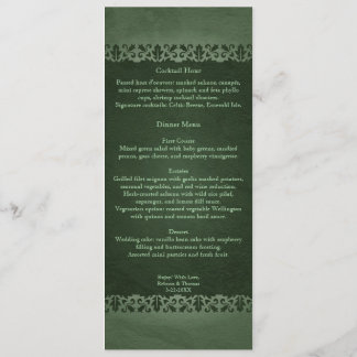 Irish Traditional Celtic Kor Bröllop Meny