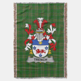 Irish Trench Jackar Arm Family Crest Ireland Filt