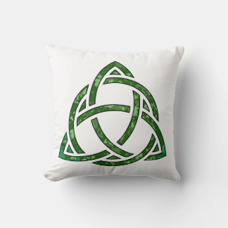 Irish trifecta grönt vid kudde