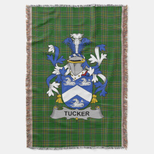 Irish Tucker Jackar Arm Family Crest Ireland Filt