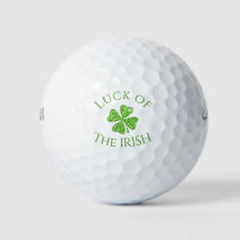 Irish Tur Klöver Golf Bollar