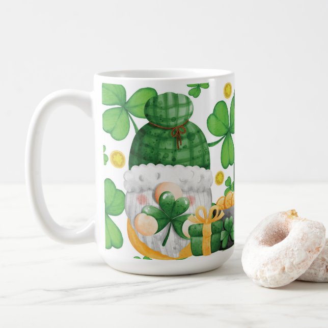 Irish Tur och Gnome Sweet Gnome Kaffemugg (Med munk)