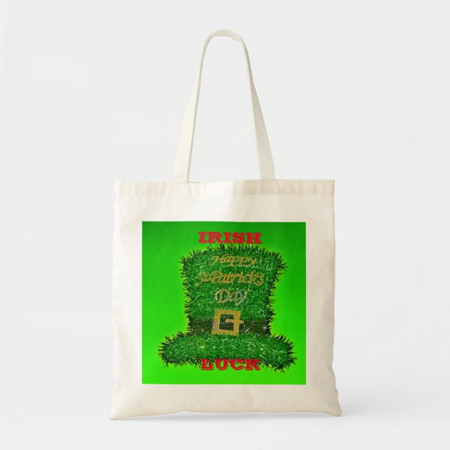 IRISH TUR TOTE BAG TYGKASSE (Framsidan)