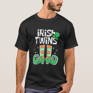 Irish Twillingars Funny St patrick's day Leprechau T Shirt