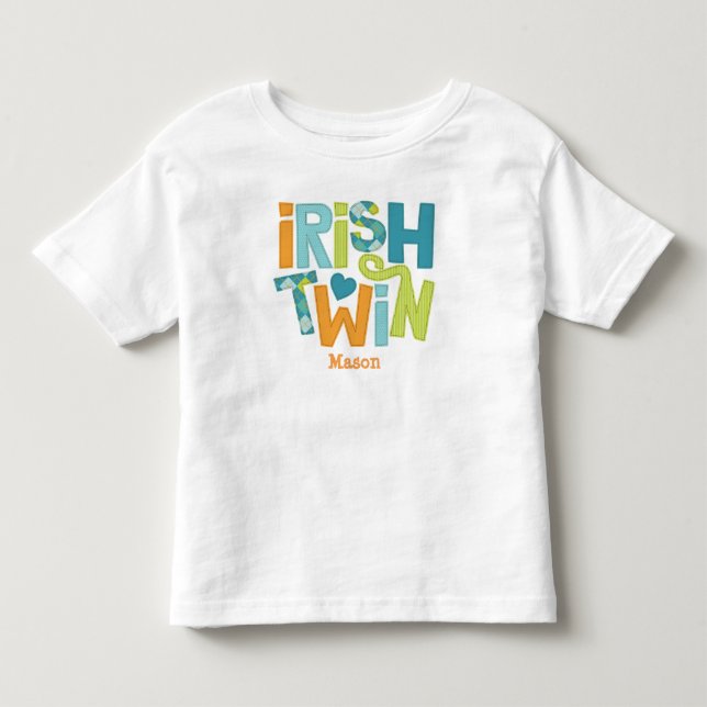 Irish Twin T-shirt för barn (Framsida)
