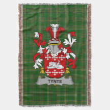 Irish Tynte Jackar om Arm Family Crest Ireland