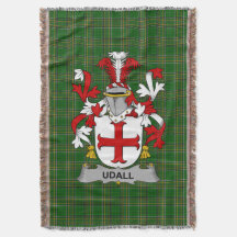 Irish Udall Jackar om Arm Family Crest Ireland