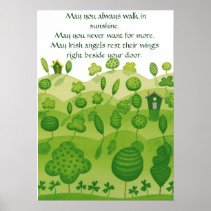 Irish välsignelse Poster