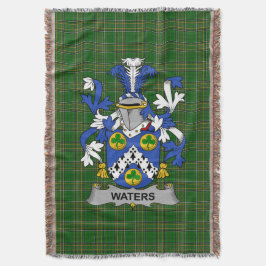 Irish Vatten Jackar Arm Family Crest Ireland Filt