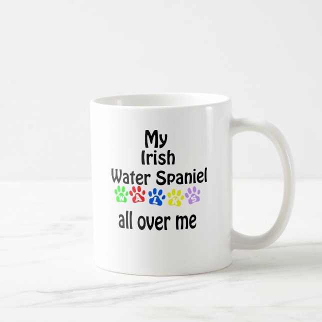 Irish Vatten Spansk Walks Design Kaffemugg (Höger)