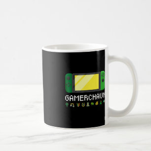 Irish Video Game Controller Leprechaun Boys St Pat Kaffemugg