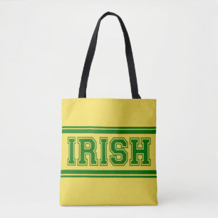 Irish Vintage Varsity Tygkasse